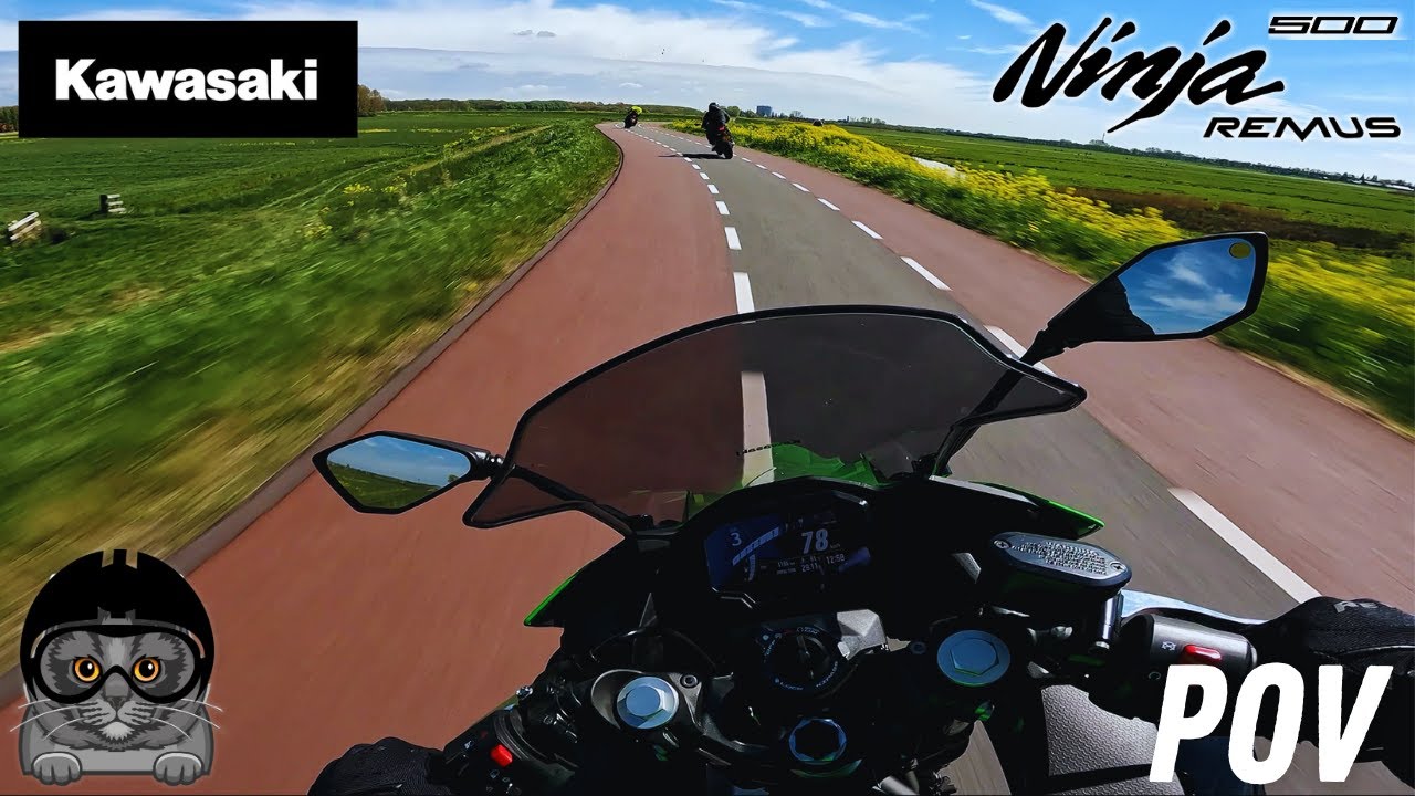Kawasaki Ninja 500 Remus 2025 POV
