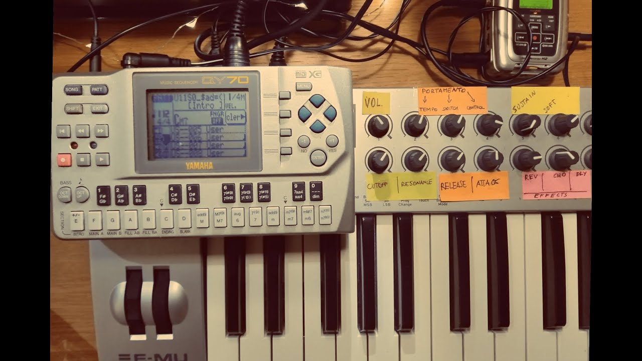 SO SAD ▶ QY70 Psychedelic and Nostalgic Synth-pop