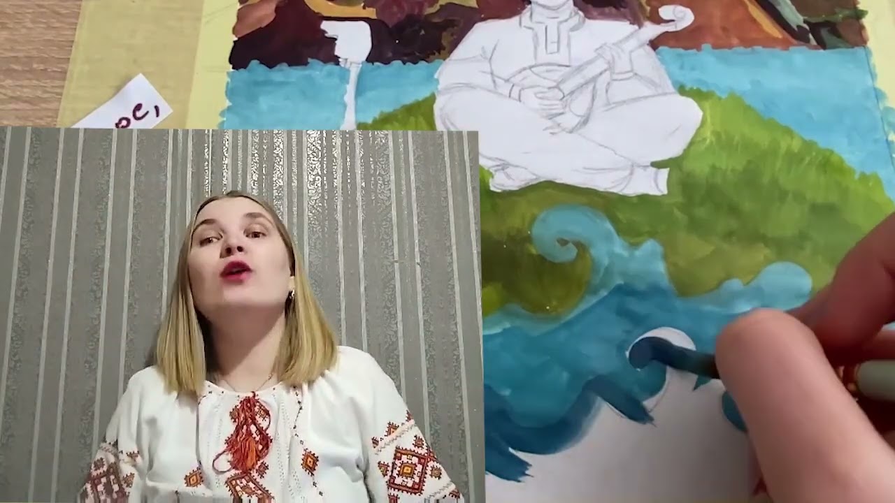 ДВА ТАЛАНТИ -  ОДНА СПОВІДЬ # Бандуристе, орле сизий # Шевченко