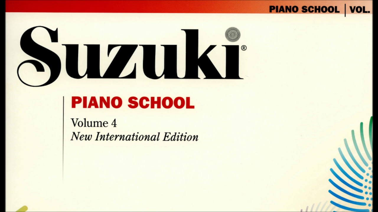 Suzuki Piano School - Livro 4- New International Edition
