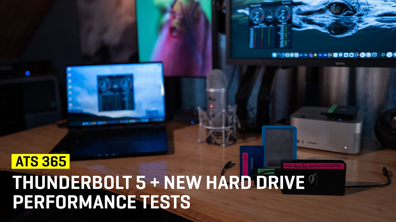 Thunderbolt 5 + New Hard Drive Performance Tests (ATS 365)
