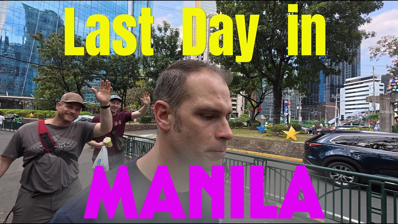 Boyz Philippine trip part 14, Mega Mall, currency exchange, souvenir shopping, eating, lost passport