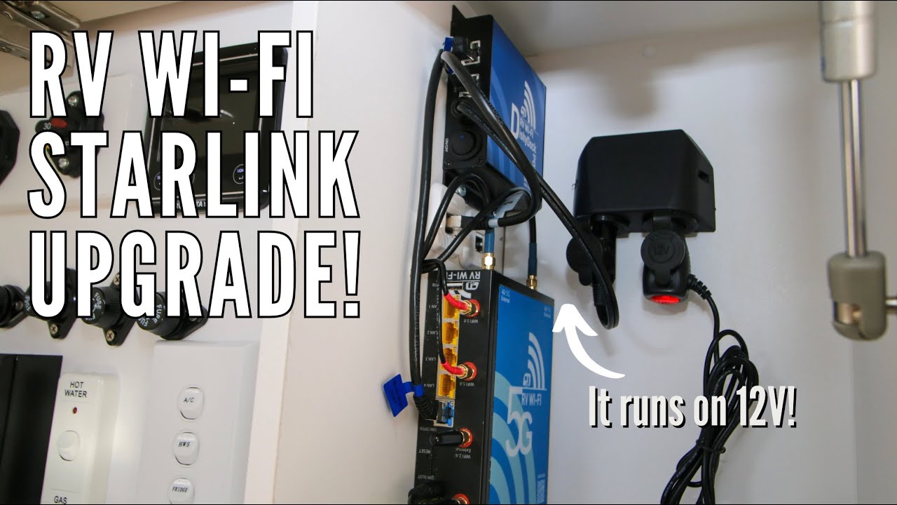 Обновление Wi-Fi Starlink для автодома! | Это DishyDock!