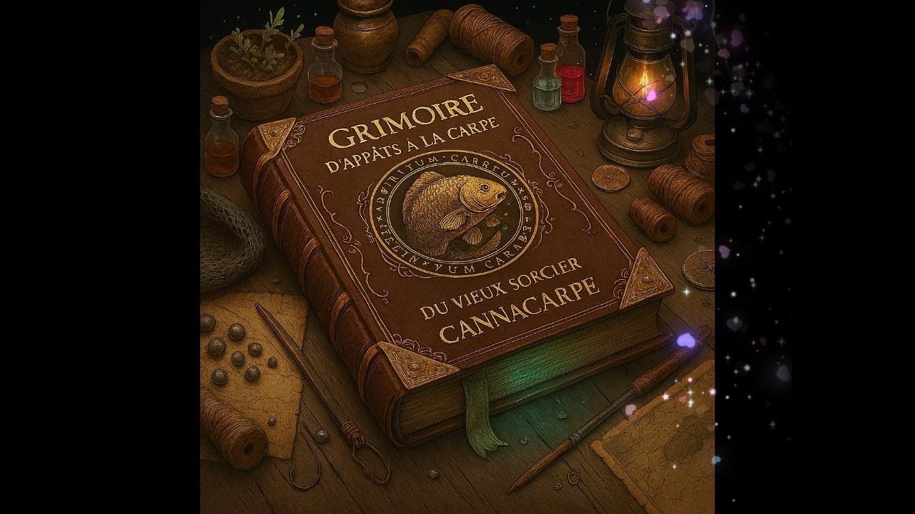 CANNACARPE : L’Héritage du Sorcier — Le Grimoire des Attractants Naturels pour carpes#fishing