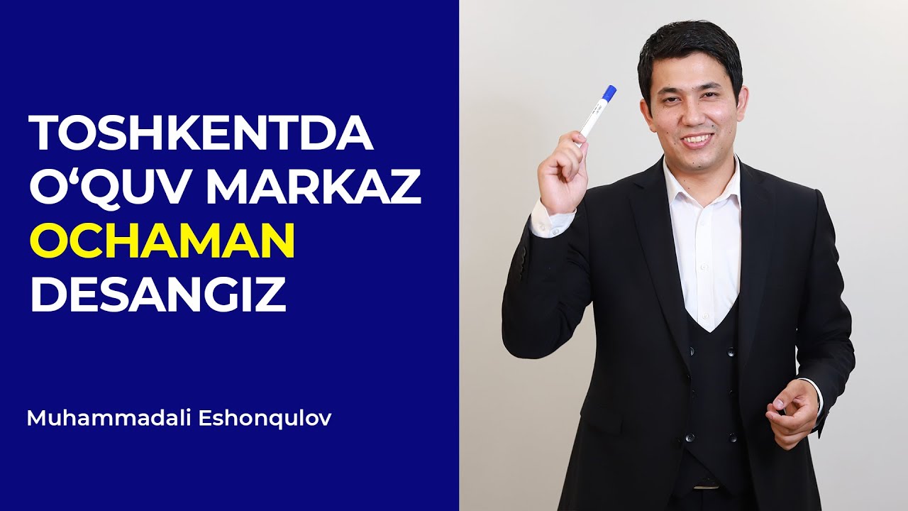 Toshkentda 3000 ta o'quv markaz bor
