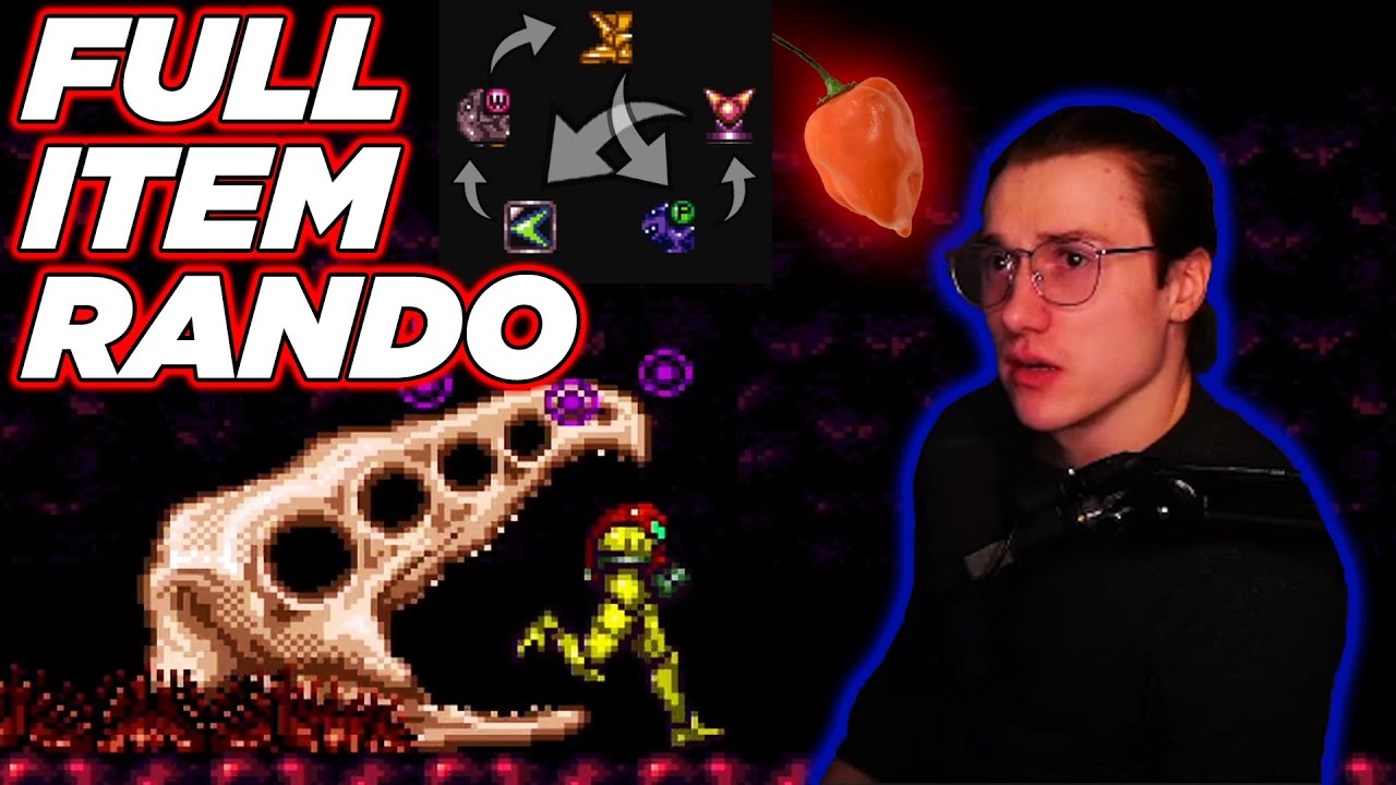 FULL ITEM RANDOMIZER | Super Metroid