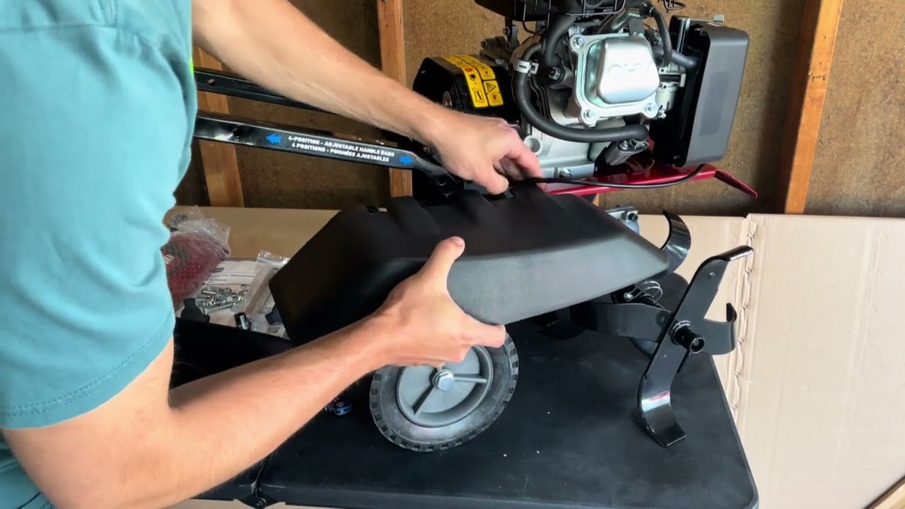 How to assemble a Toro Tiller Cultivator, Model #58604