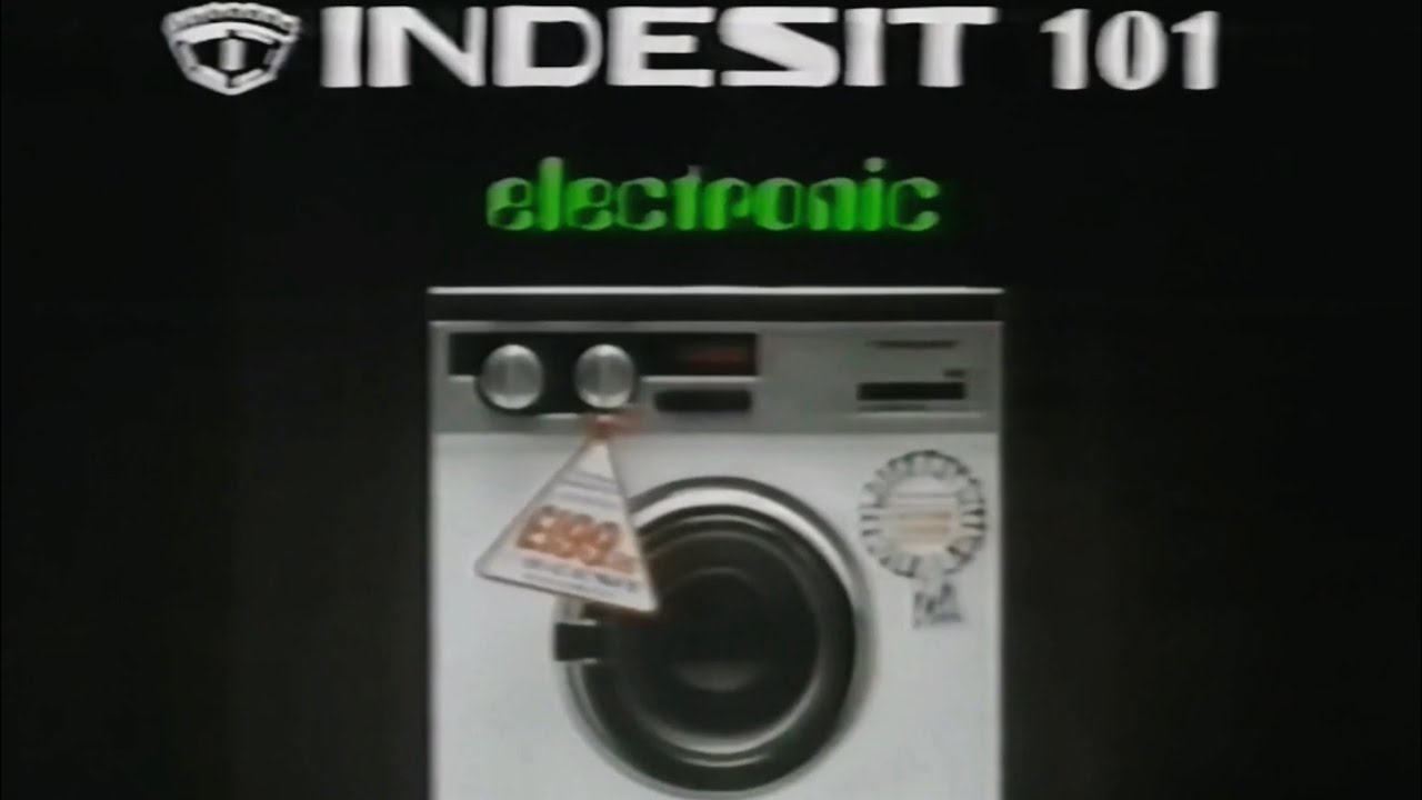 1980s: Indesit 101 Electronic Washing Machine [The Right Machine]