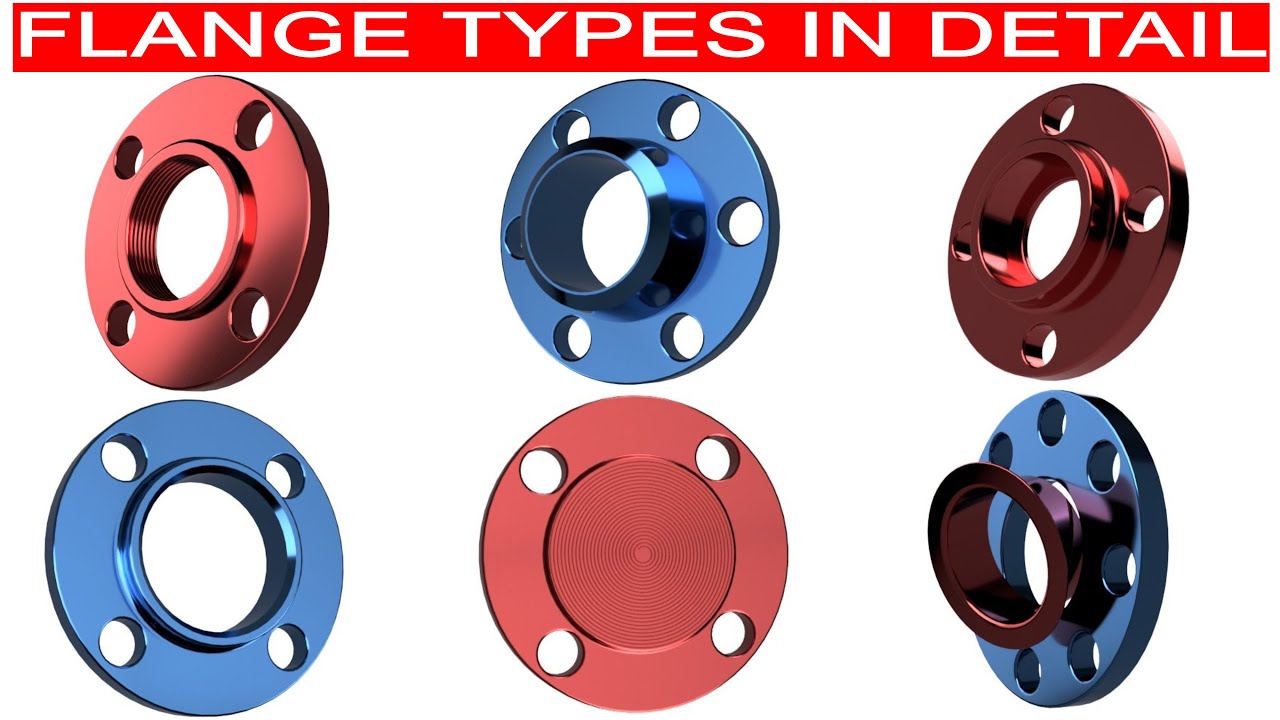 Flange Types | Threaded | Socket-Weld | Slip-On | Lap Joint | Weld Neck | Blind | face types.