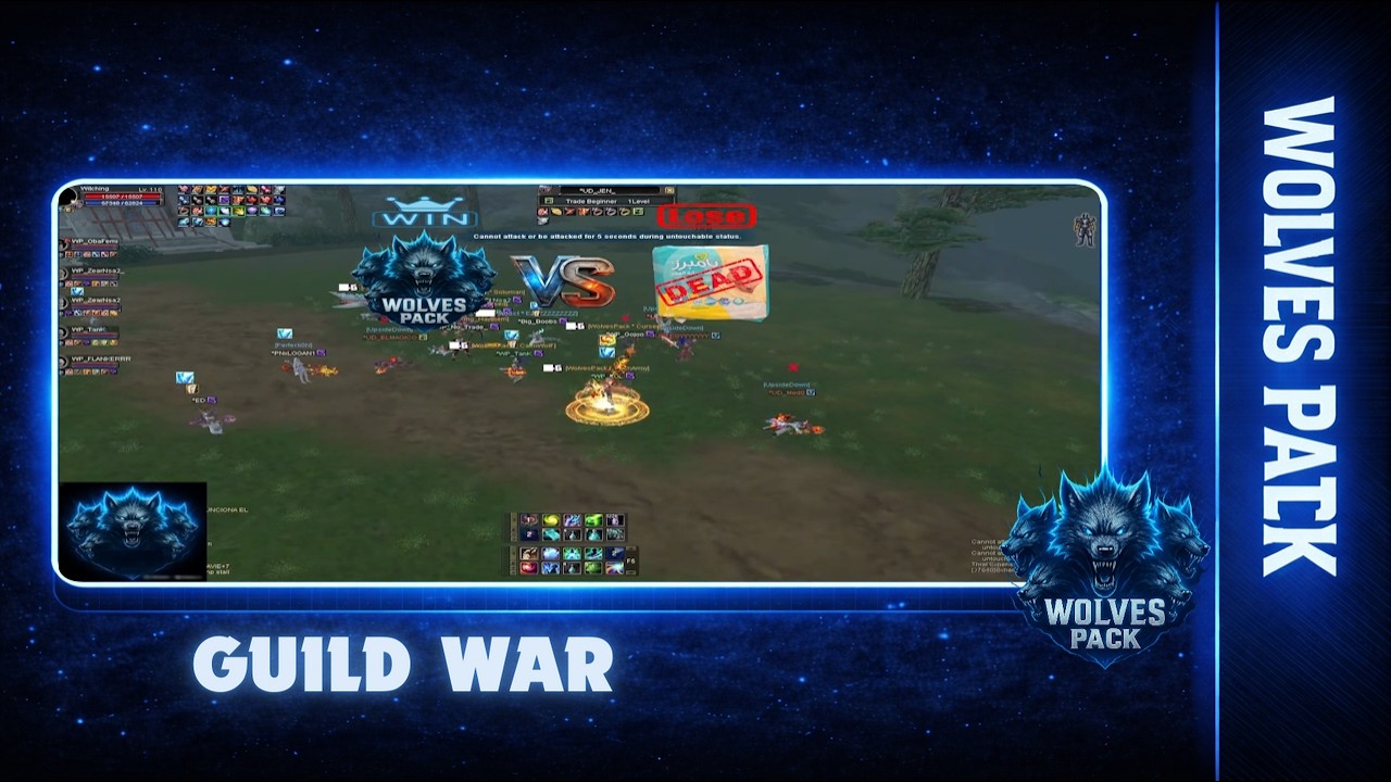 [Greece Online s2] WolvesPack Guild vs UpsideDown (pampers) Full S*x
