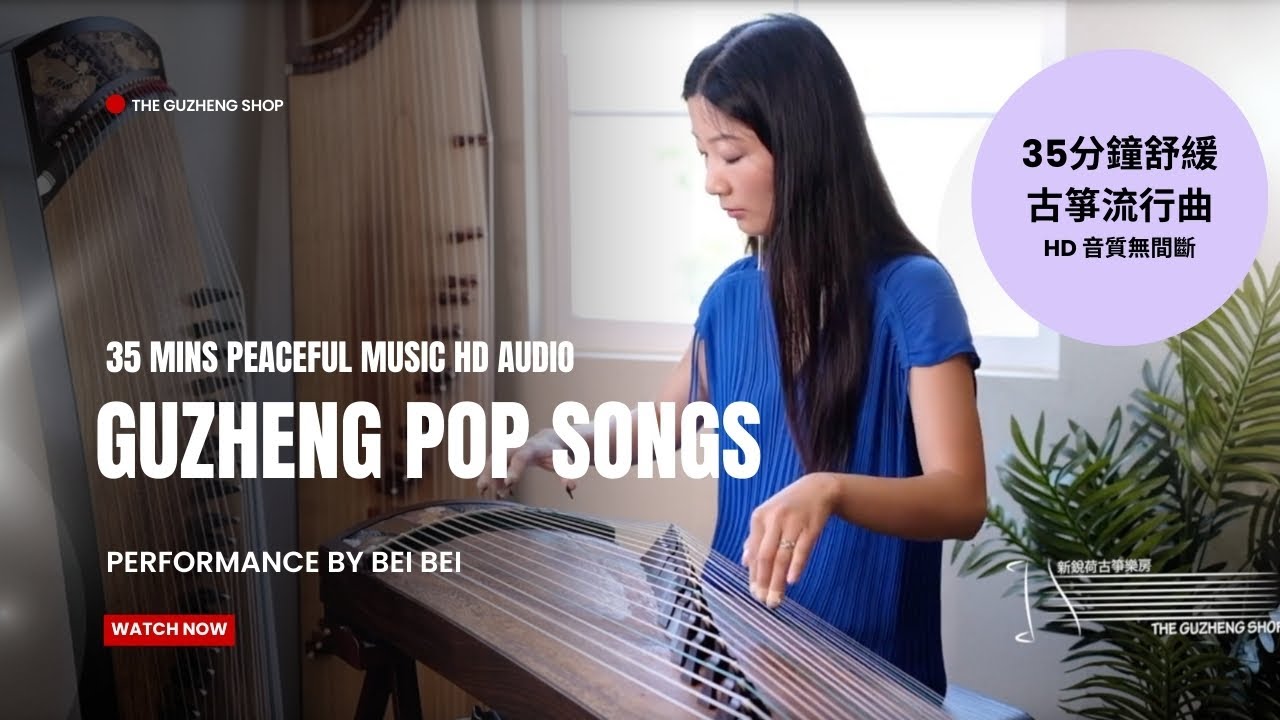 The Ultimate Guzheng Playlist: Chinese & American Pop Covers | 35分鐘中外古箏流行曲集