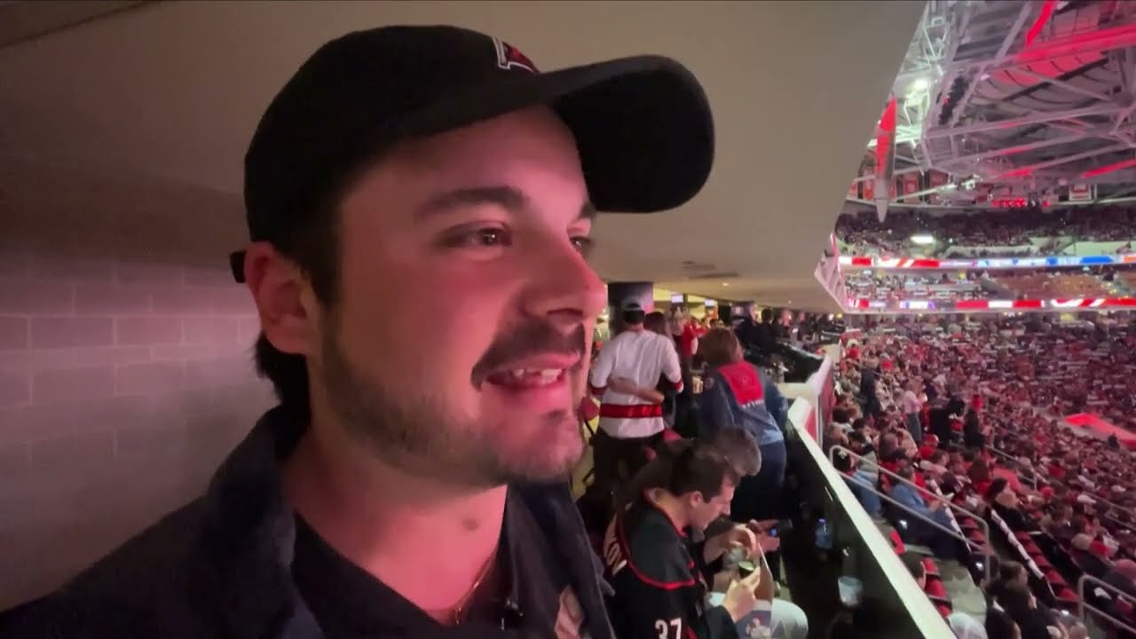 Growing up Jarvis: Brothers Seth and Kayden Jarvis celebrate Stanley Cup playoff success together