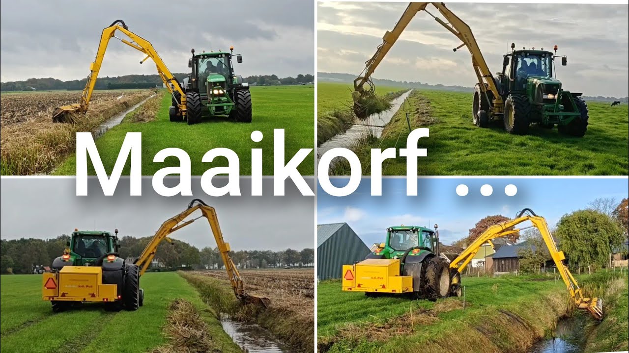 Met MAAIKORF de SLOTEN SCHOONMAKEN | Boer Gerrit vlogt 
