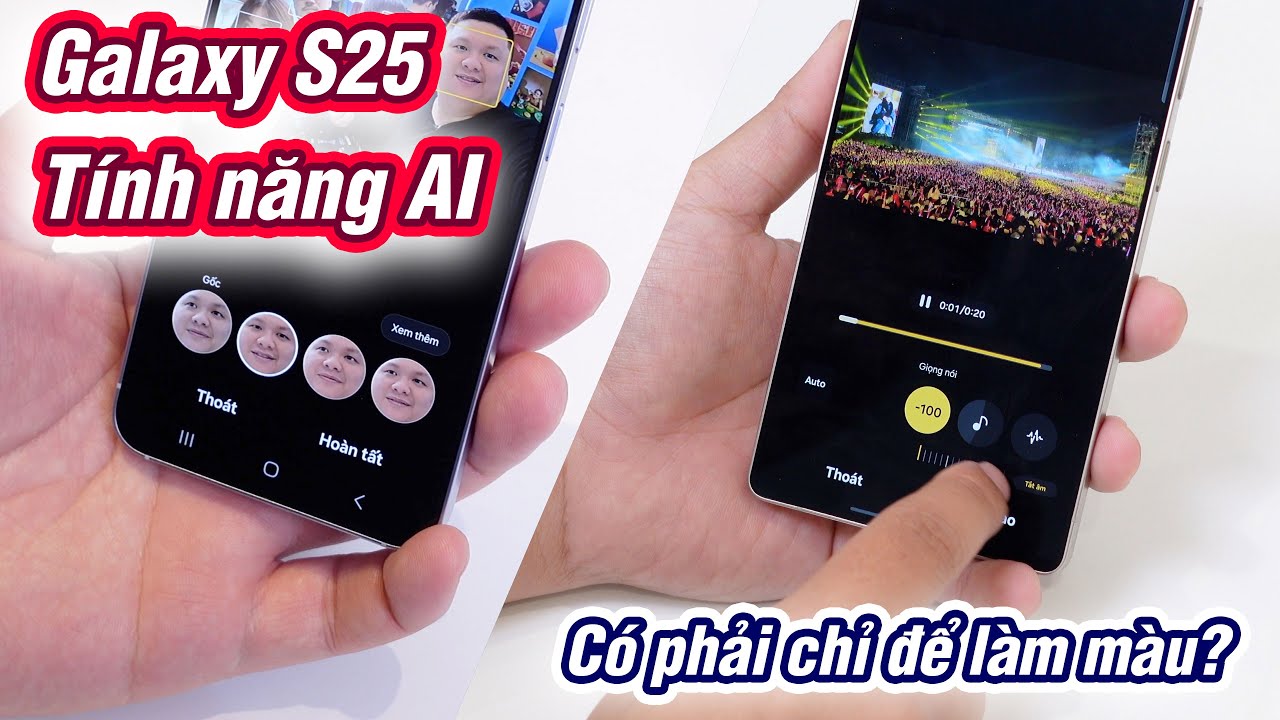 Chi tiết một đống AI mới trên Galaxy S25: có phải chỉ để làm màu?
