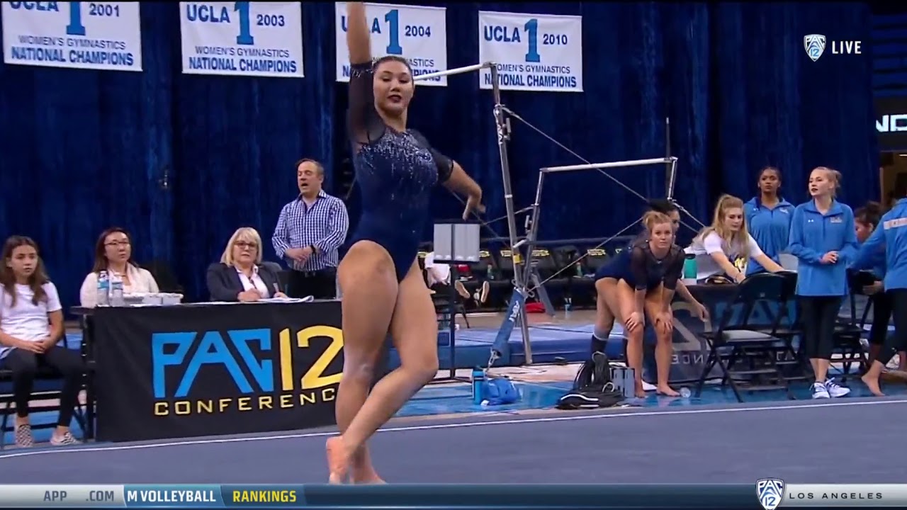 Kyla Ross (UCLA) - Floor Exercise (9.900) - Ohio State at UCLA 2018