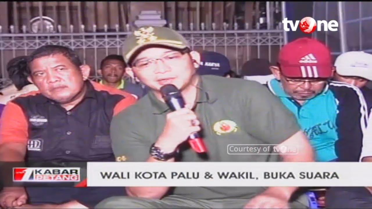 Wali Kota dan Wakil Wali Kota Palu Buka Suara
