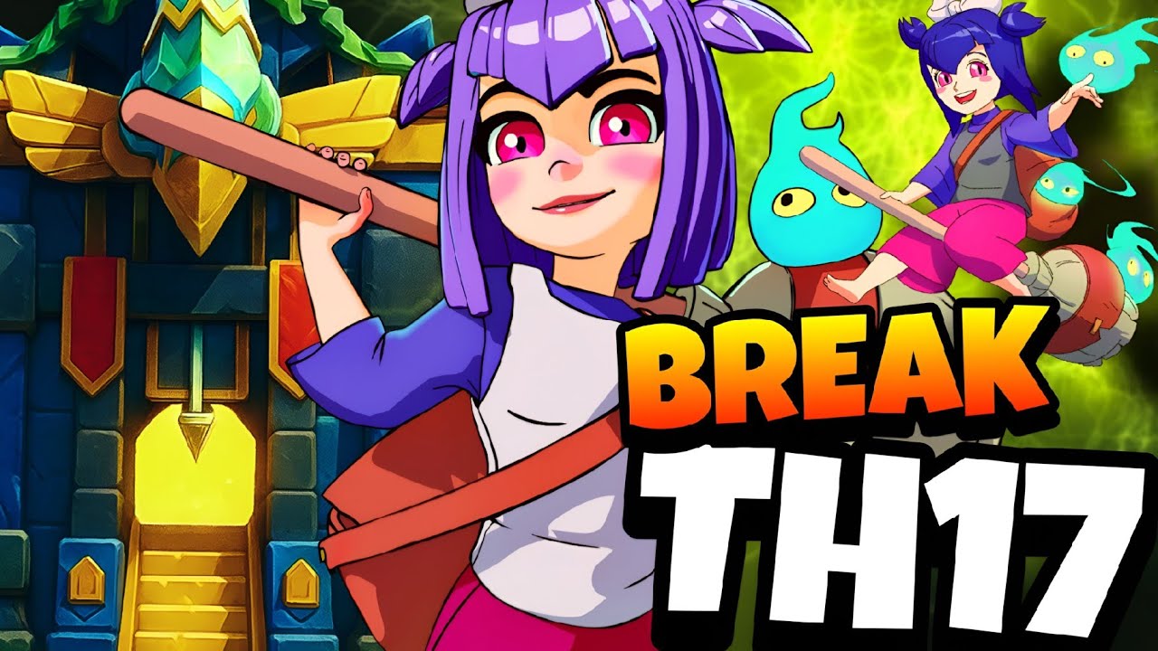 TH17 Broom Which Attack Strategy !! Best Town Hall 17 Attack Strategy in Clash of Clans 🔥
