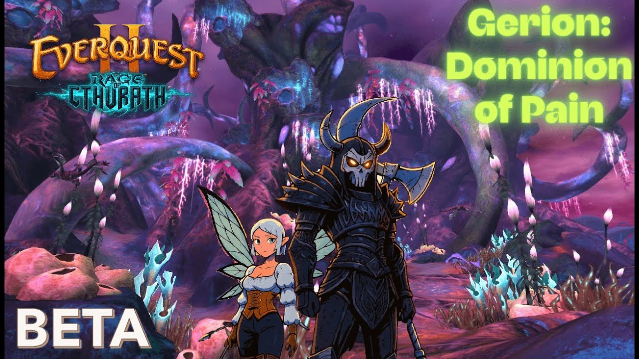 First Look EverQuest II Beta: Gerion: Dominion of Pain solo (Rage of Cthurath)