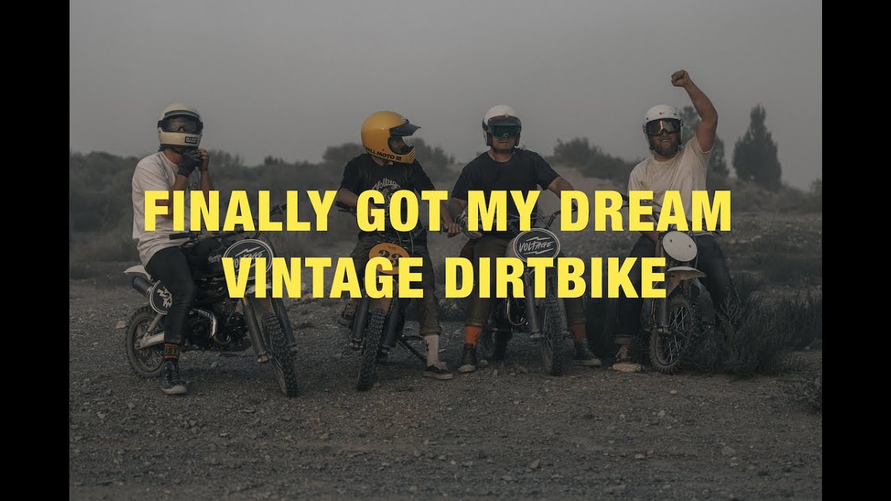 Vintage Dirt Bike Dream Come True. | Building out the Buscadero 140cc
