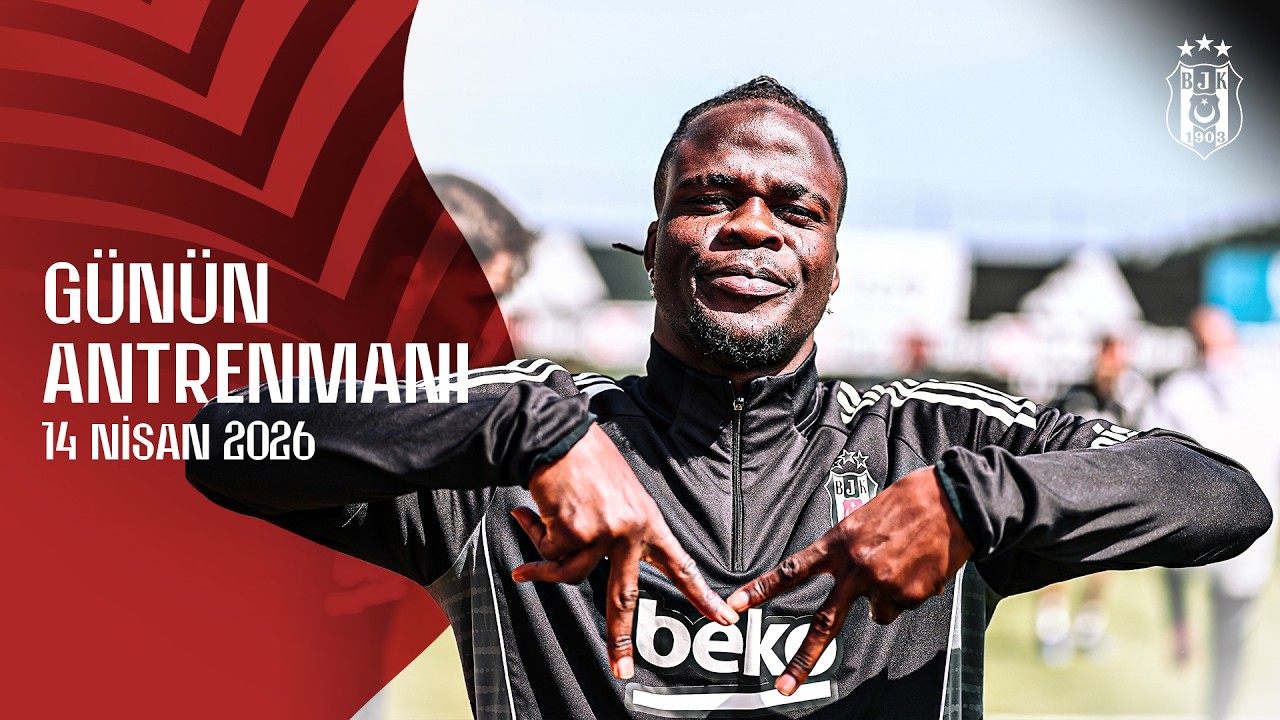 Samsunspor Ma&ccedil;ı İ&ccedil;in Hazırlıklarımız Devam Ediyor 🦅 | Beşiktaş G&uuml;n&uuml;n Antrenmanı | 14 Nisan