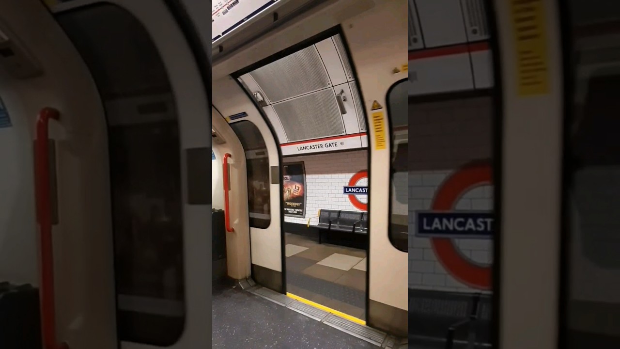 Closing doors London Underground Trains