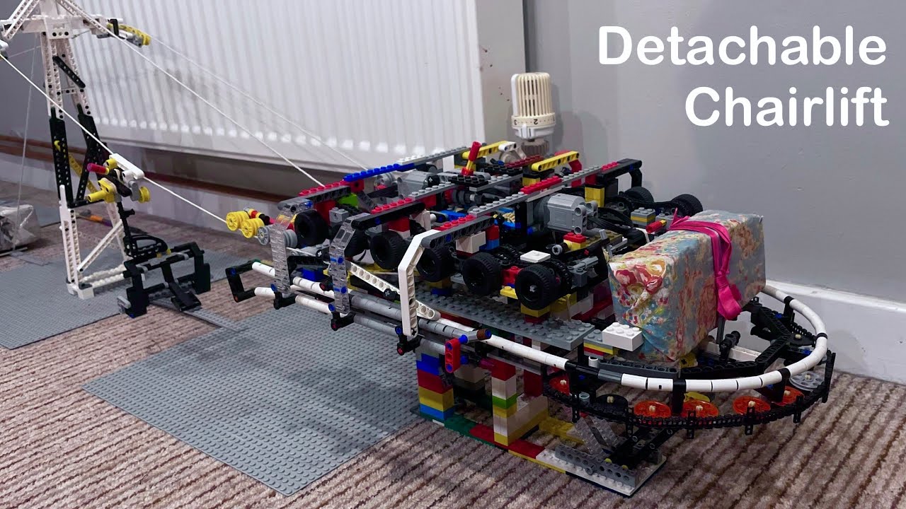 Lego Detachable Ropeway - Update
