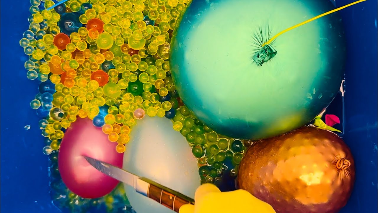 😱Watch colorful transformations,balloon surprises,and fun slime moments #asmr #Surprise #Satisfying🔥