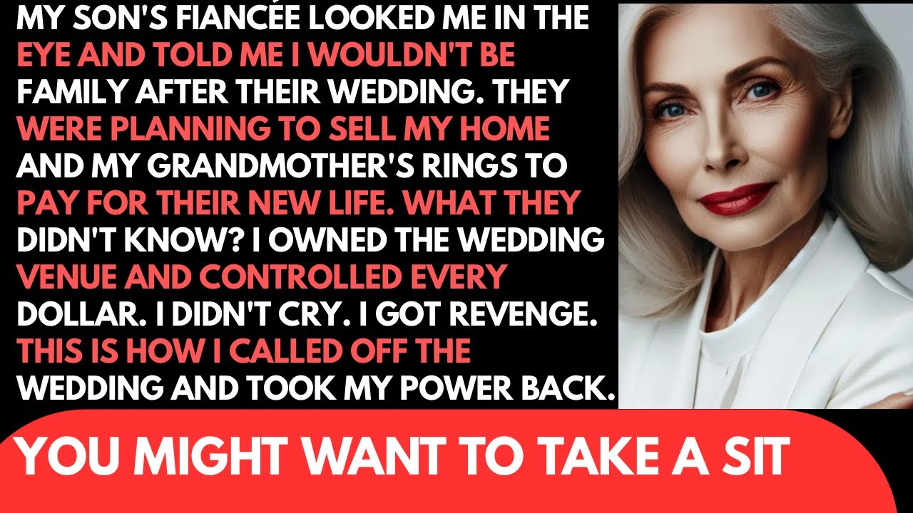 My son's fiancée looked me in the eye and told me I wouldn't be family after their wedding