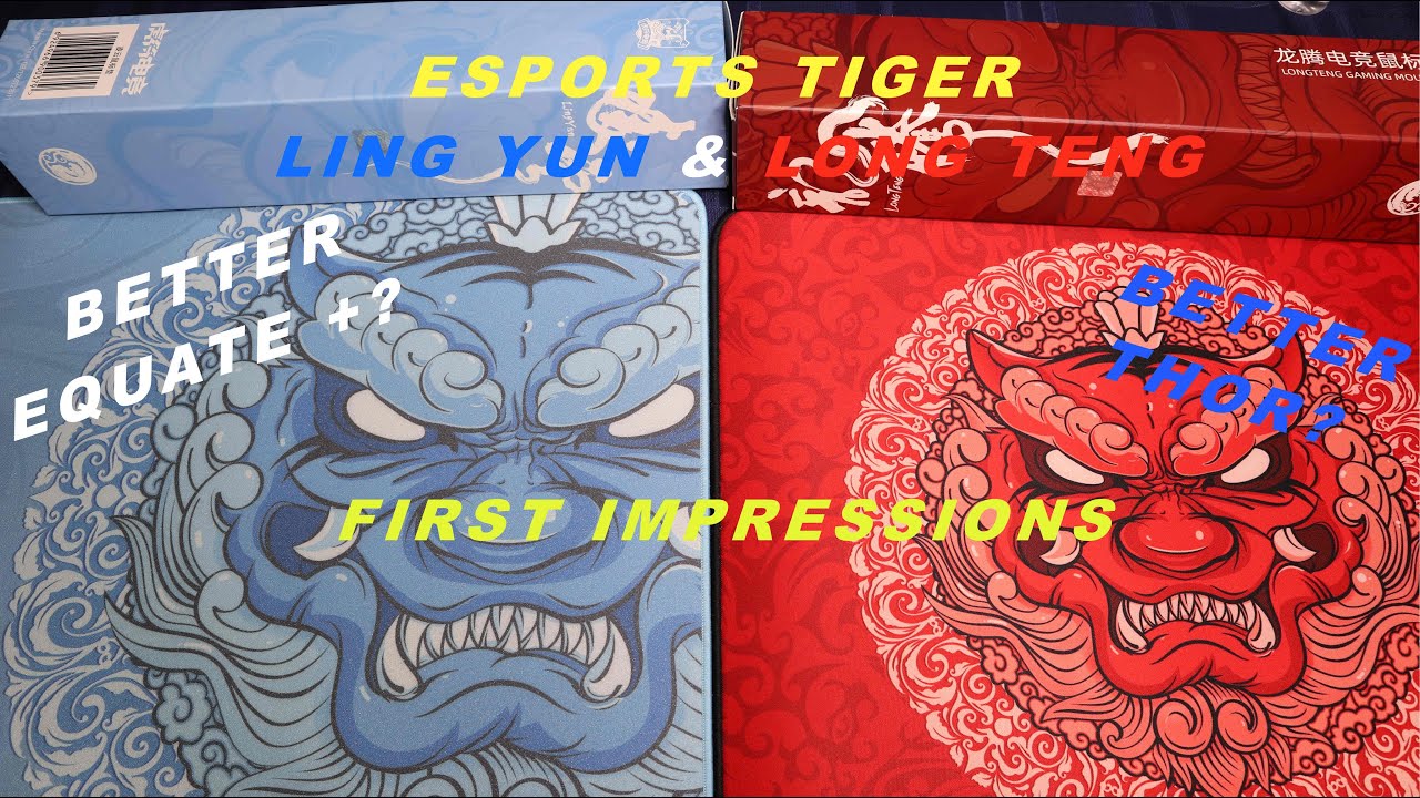 ESPORTS TIGER Ling Yun & Long Teng Unboxing: Better Equate Plus? Better Thor?