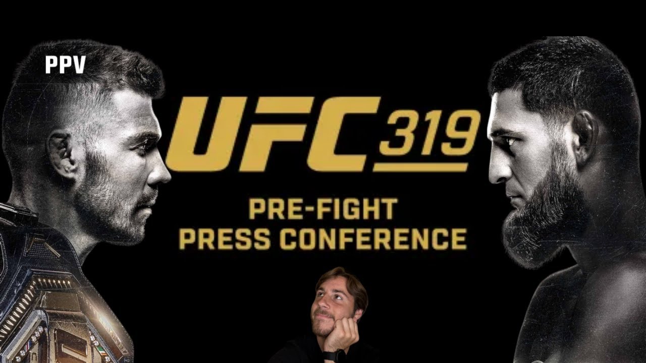UFC 319 Press Conference Reaction (LIVESTREAM)