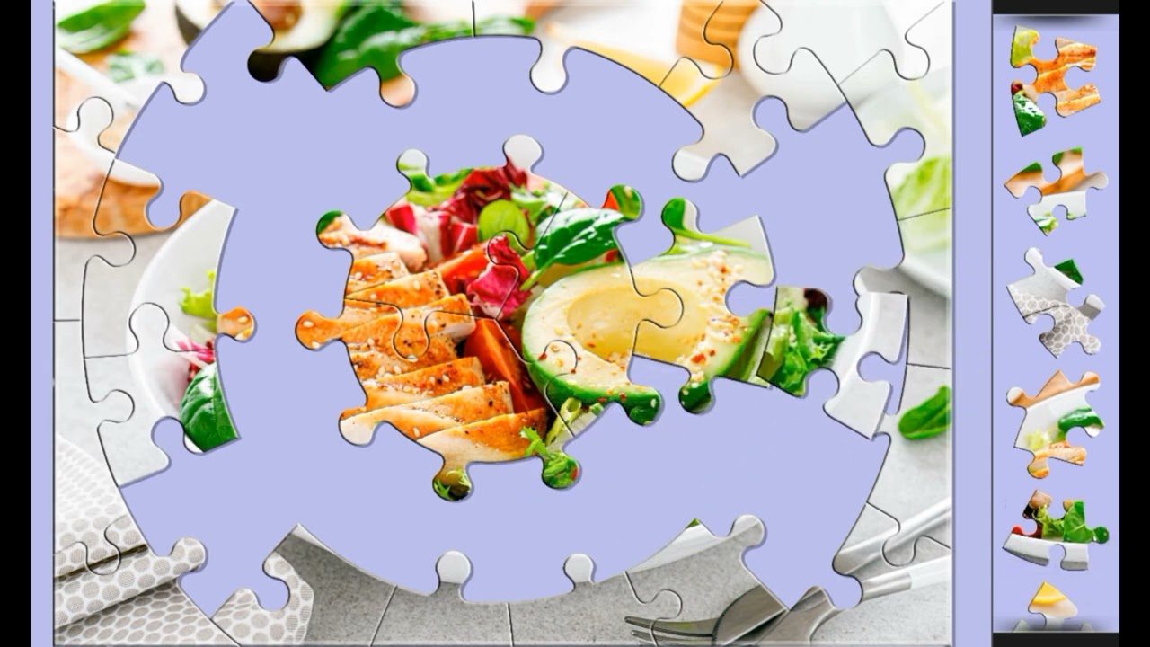 Buddha Bowl😊❤️ jigsaw puzzle🧩🧩 \\ @funpuzzle1122 