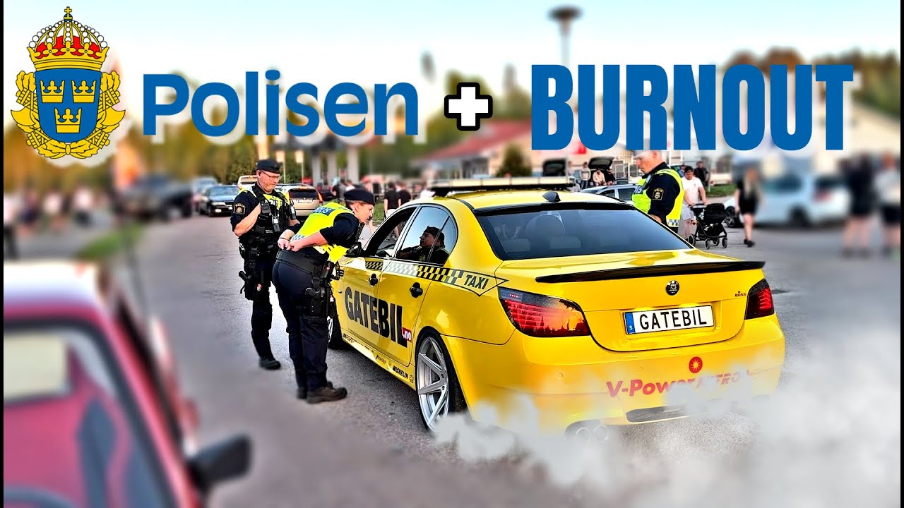 FULLT MED POLISER PÅ ÖJ's BILTRÄFF - [VLOGG #654]