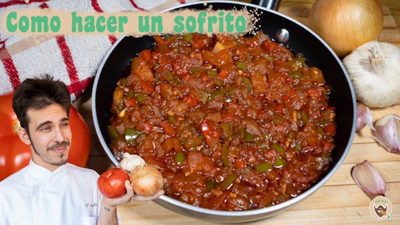 COMO HACER un SOFRITO como el de tu ABUELA
