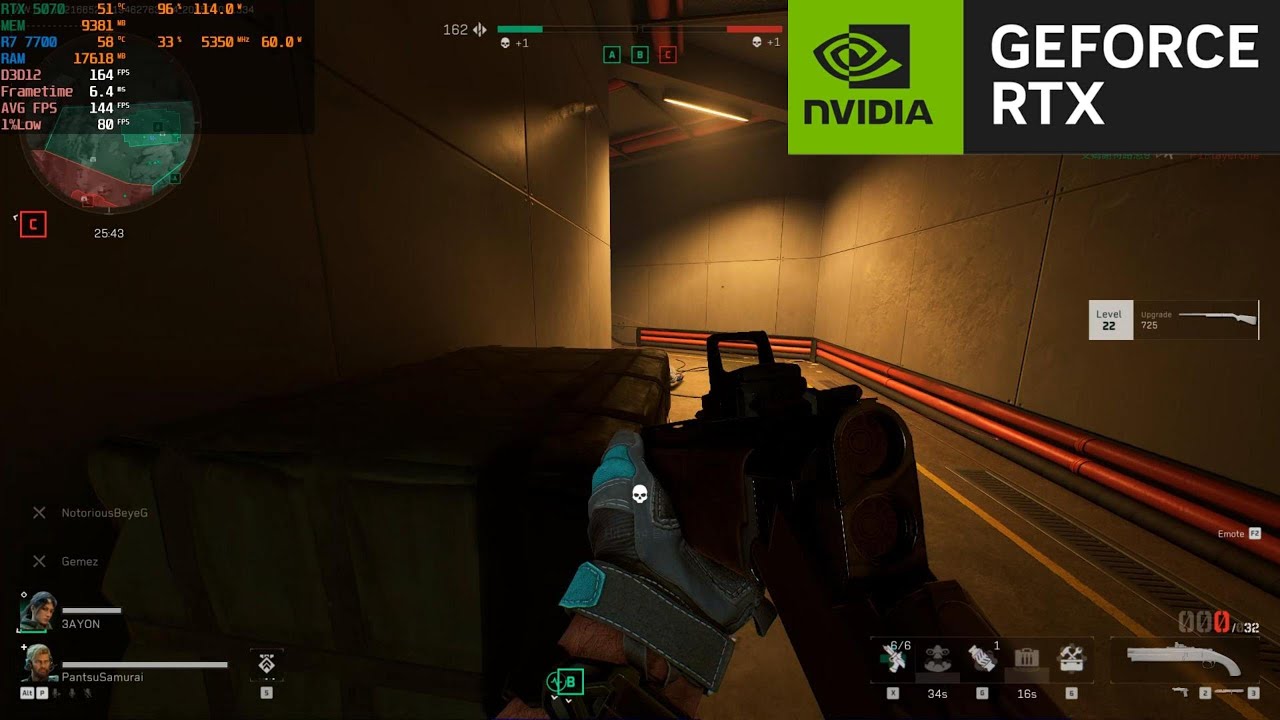 Delta Force | RTX 5070 12GB ( 1440p Max Settings DLSS 4 )