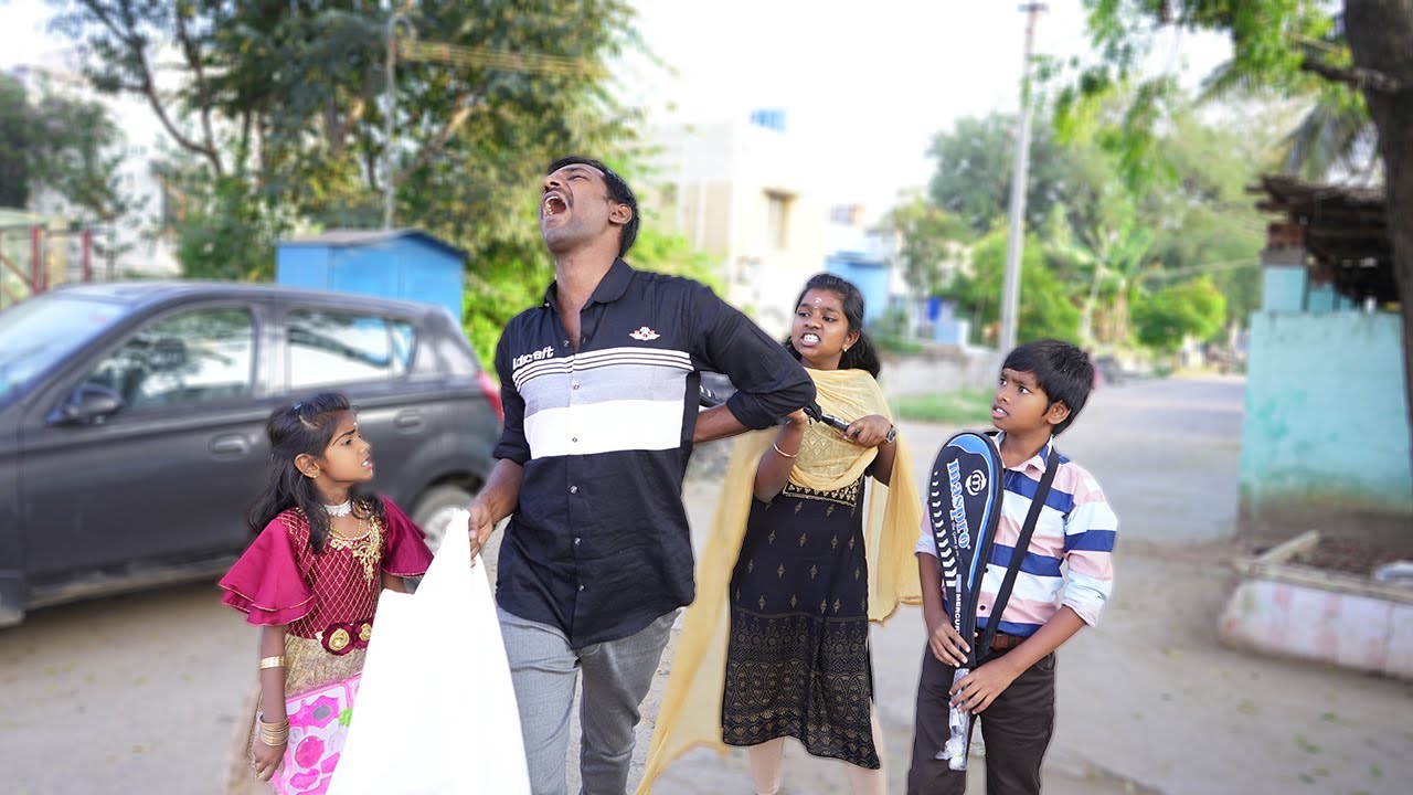 10 Days Leave Shopping | முதல் முறையா அப்பா கூட ஷாப்பிங் | 