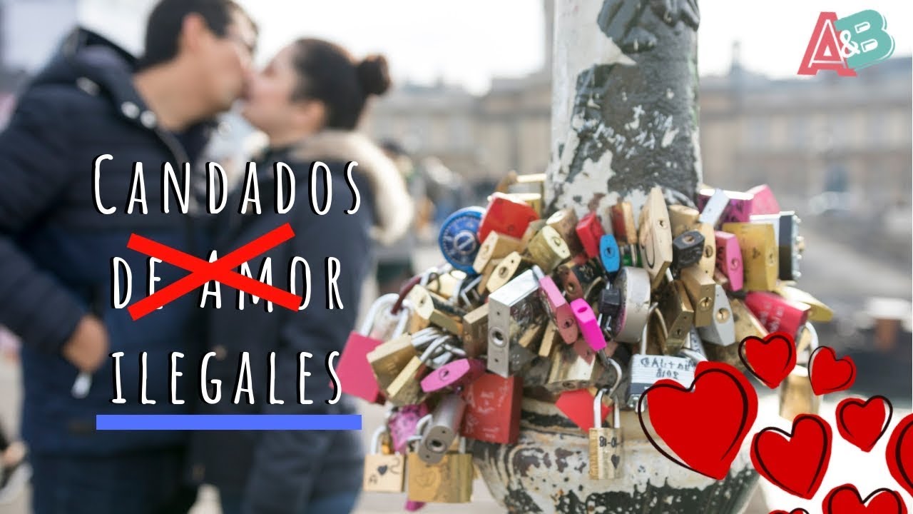 Puente de los candados en Paris / Ana y Bern