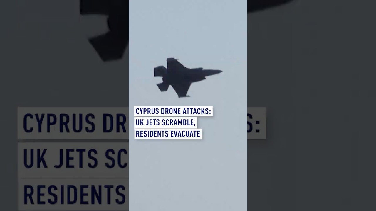 Cyprus drone attacks: UK jets scramble, residents evacuate