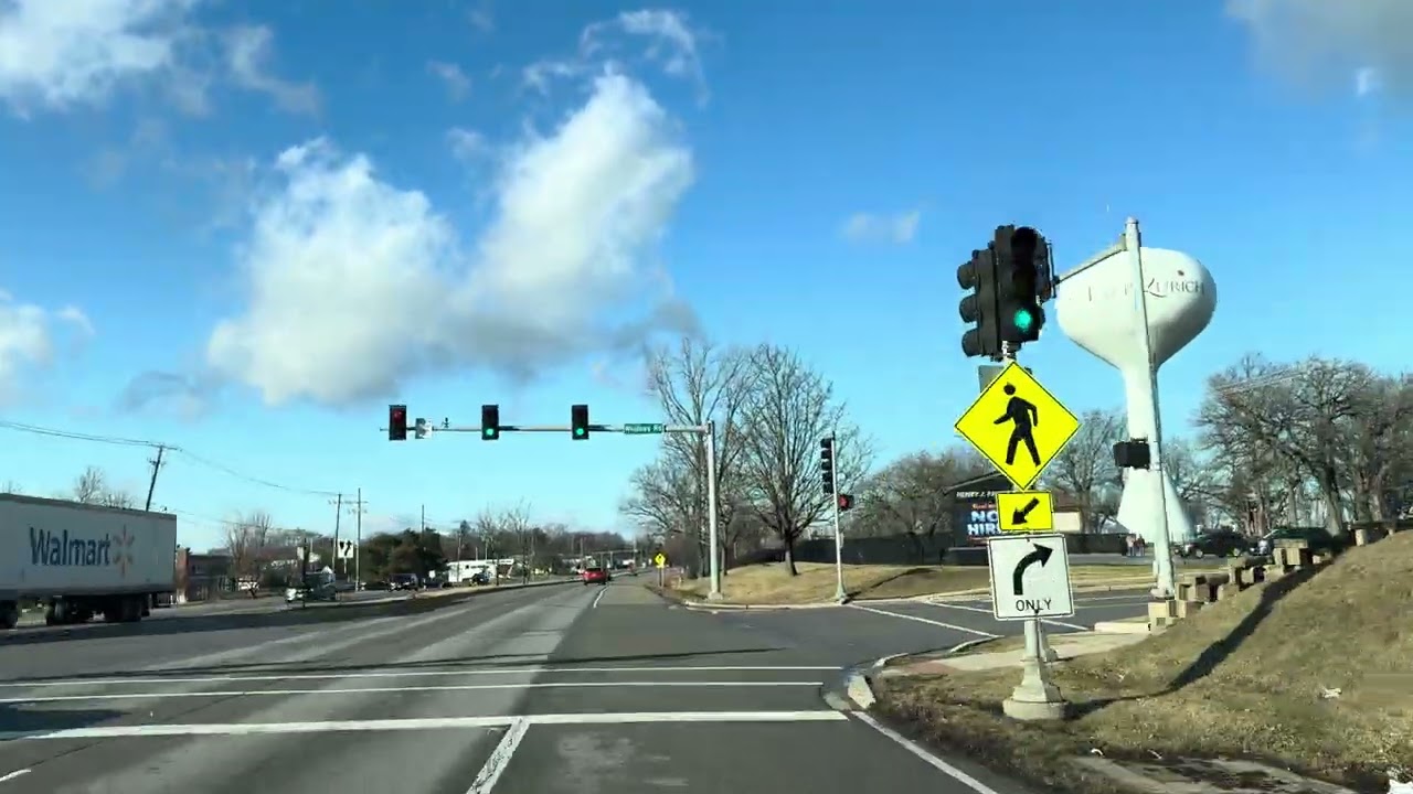 Drive Lake Zurich, IL 4k