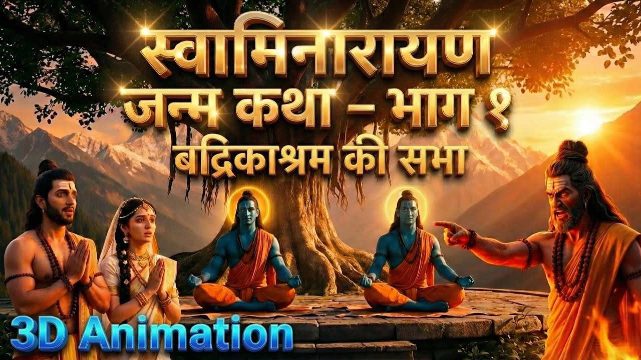 Wo ek 'Shraap' jisne Bhagwan ko Dharti par aane par majboor kar diya! Badrikashram sabha part 1 | AI