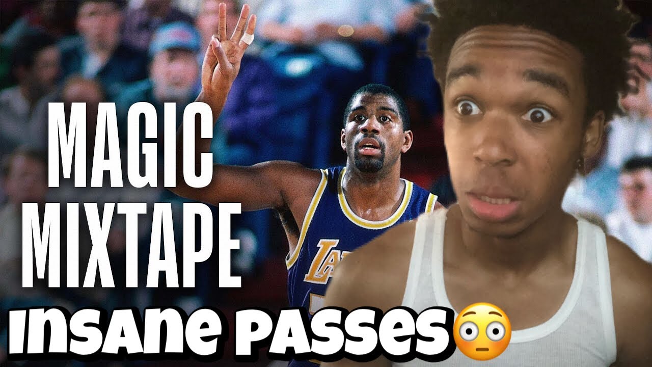 GREATES PG EVER? | Magic Johnson ULTIMATE Career Mixtape! REACTION