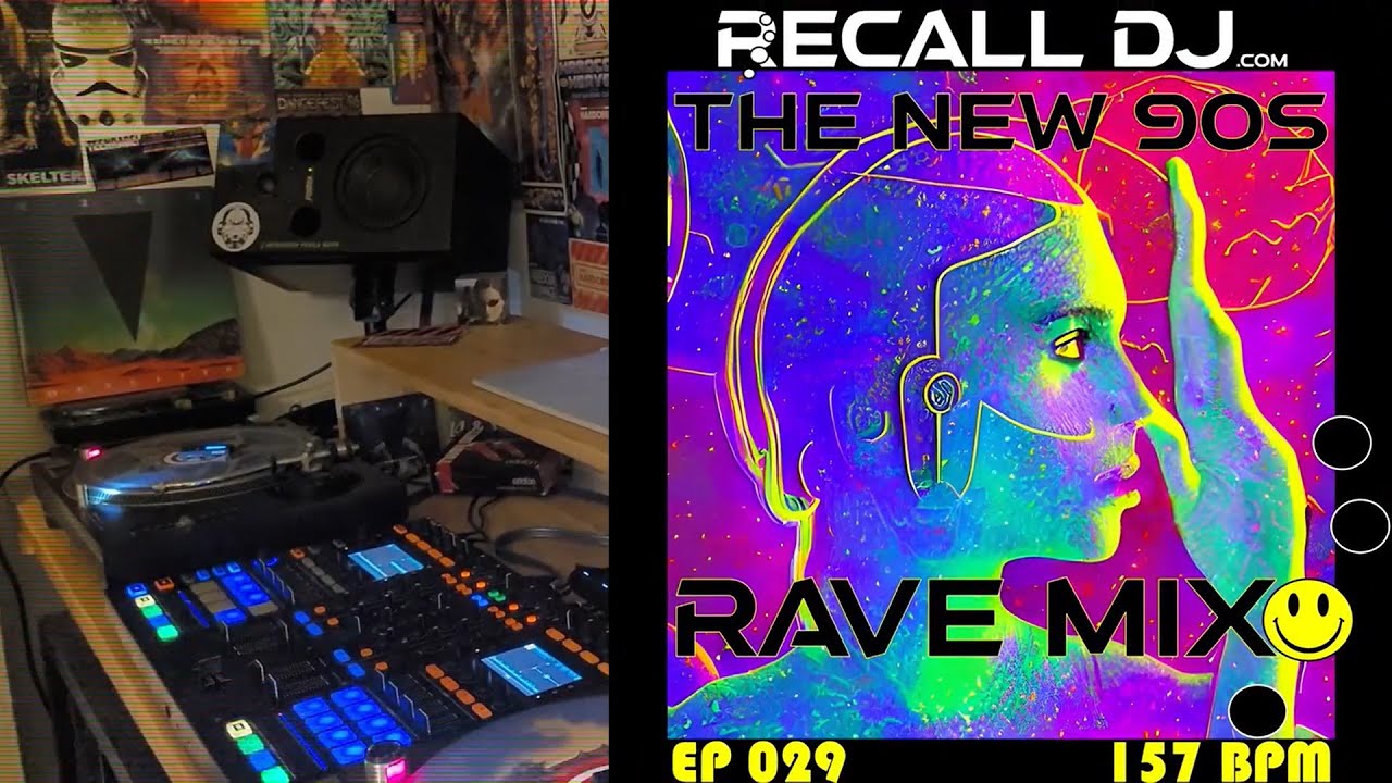The New '90s Rave Mix - 029 (157 bpm) - Mixed by Recall DJ