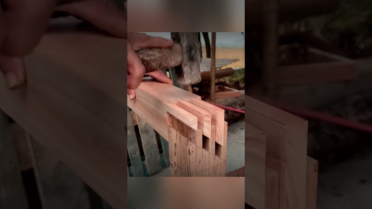 How to Build a Sustainable Woodworking Joints 🔥🔥🔥✔️