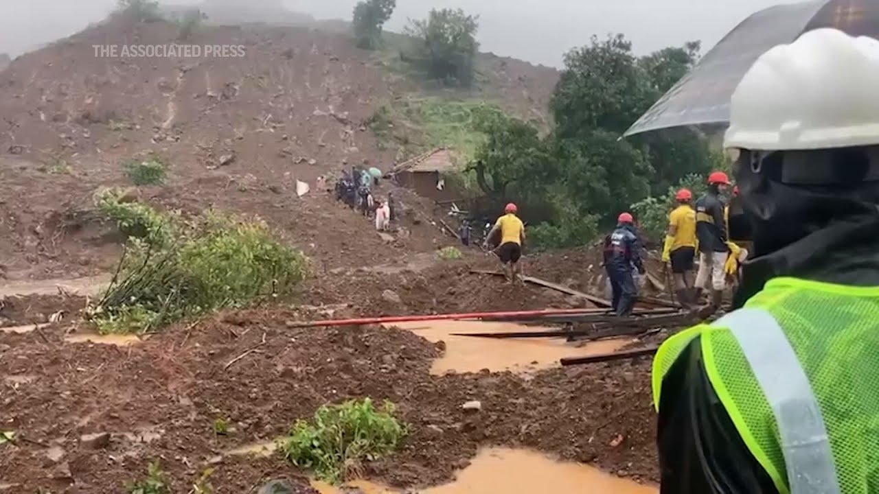At least ten killed in India landslide