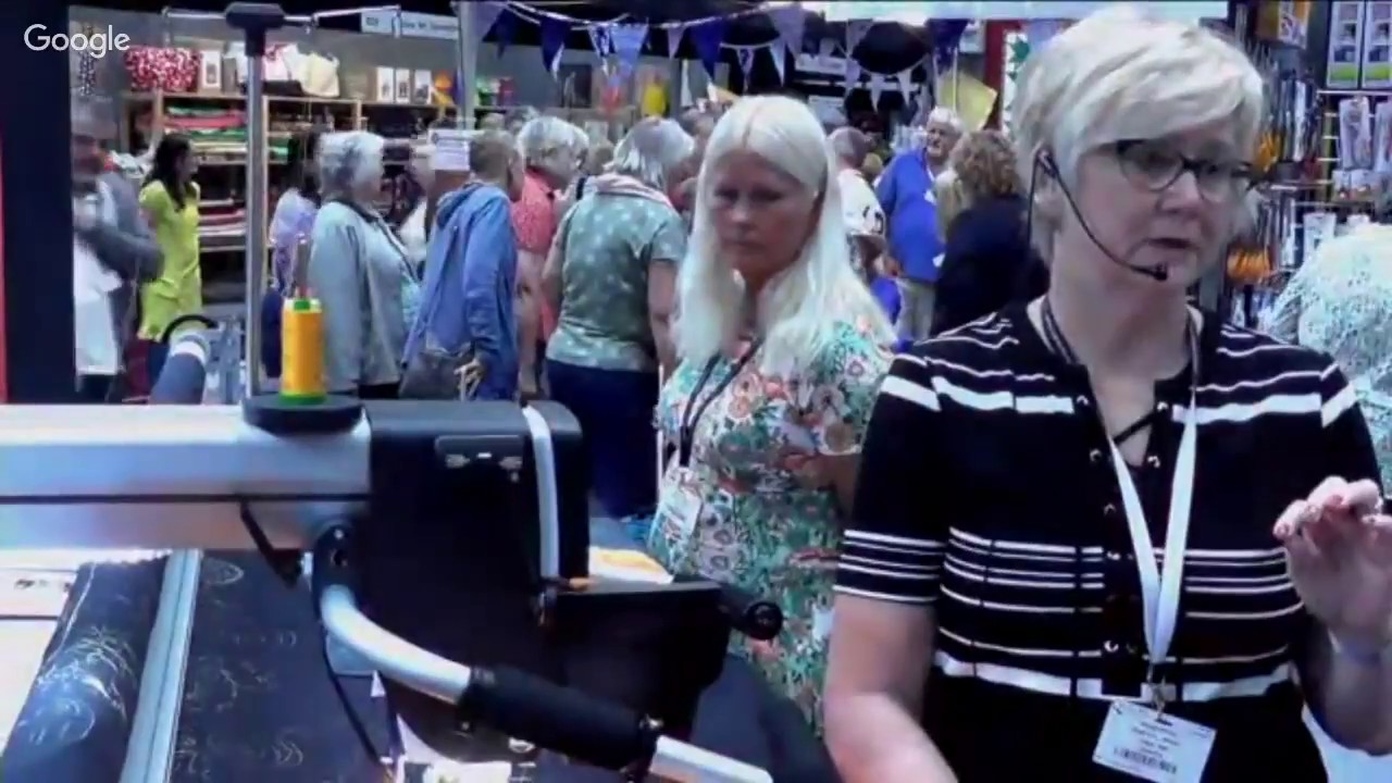 Festival of Quilts 2018 - Barb Persing demonstration