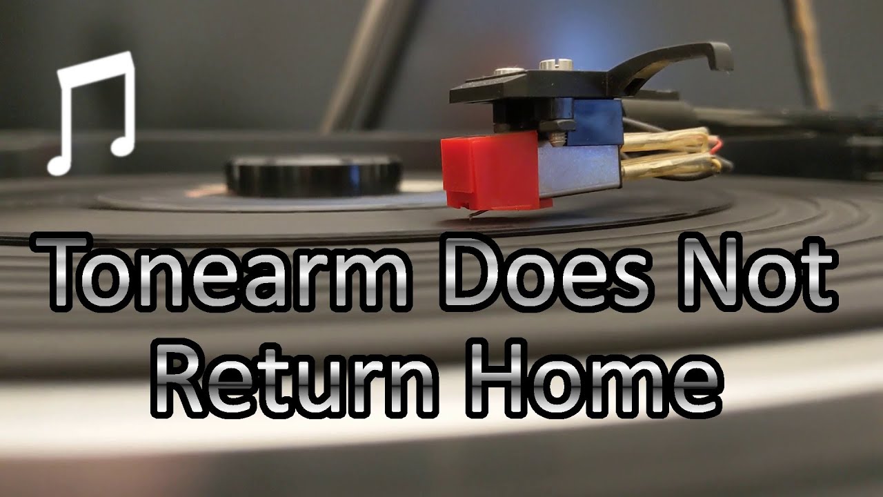 JVC Turntable - Tonearm Trouble And No Power