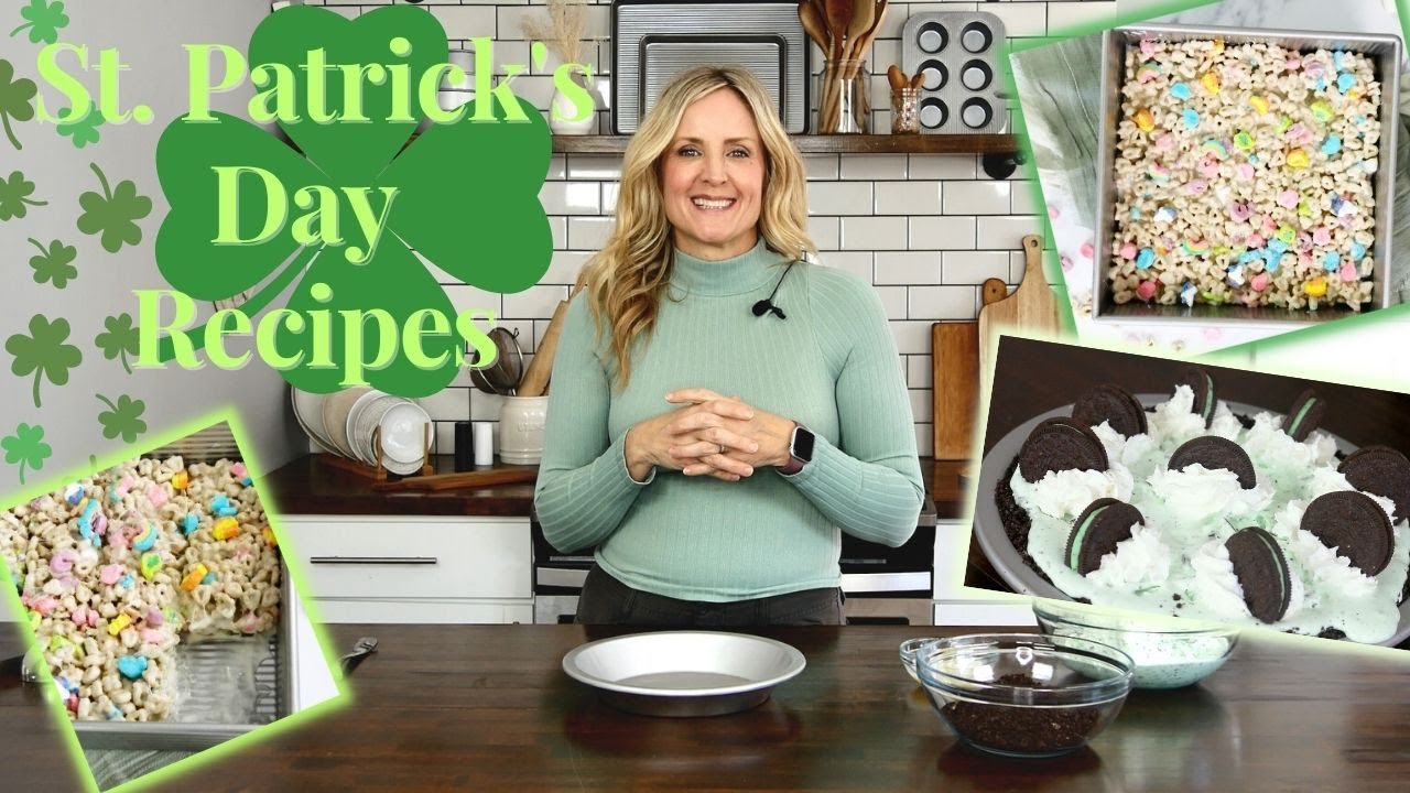 St. Patrick's Day recipes! 3 ingredients and zero bake time - USA Pan Kitchen