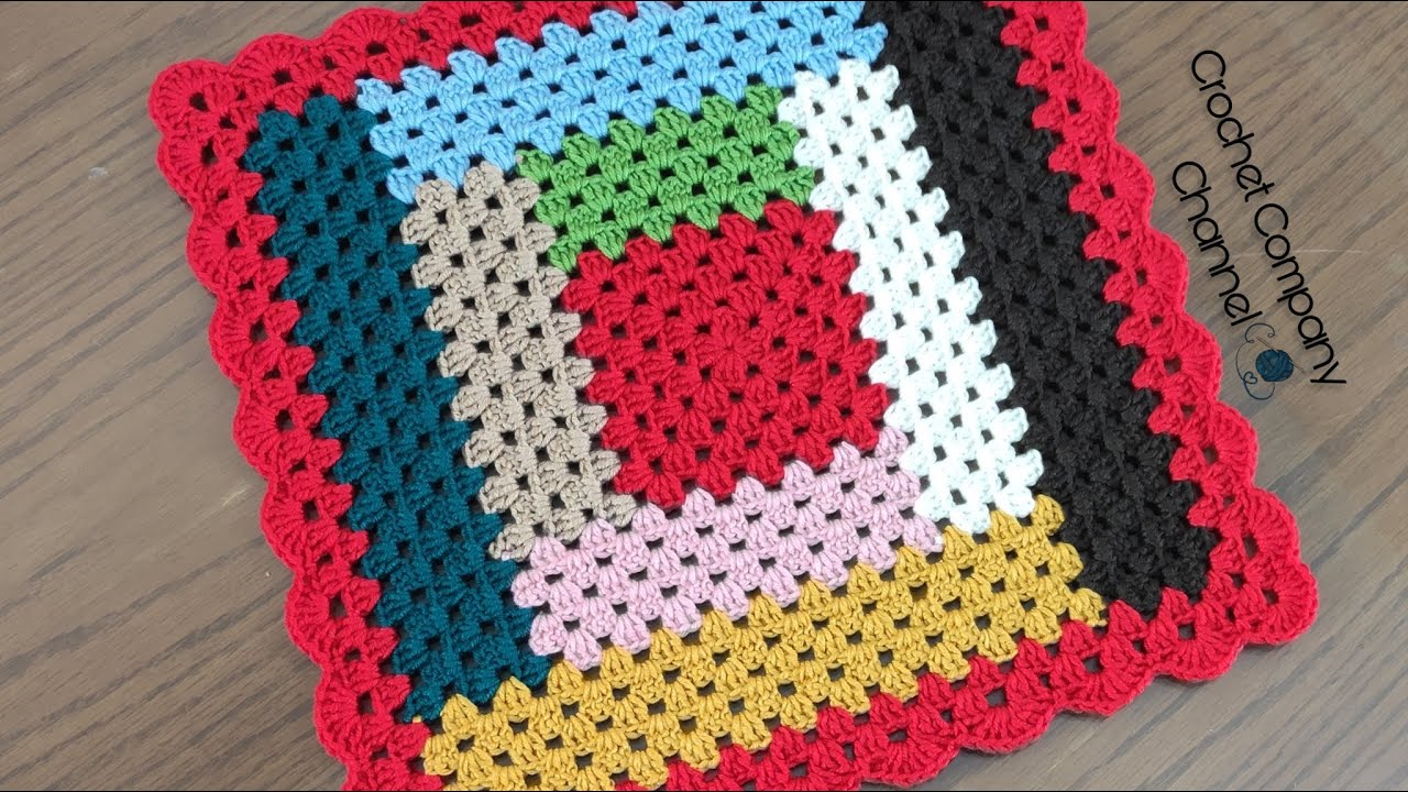 كروشيه مفرش او سجاده باسهل طريقه _ Crochet Mattress or rug the easiest way