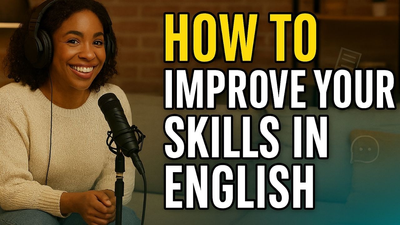 How to improve your skills in english - English podcast