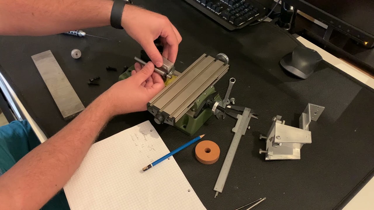 New spindle. World smallest surface grinder. Part 3.