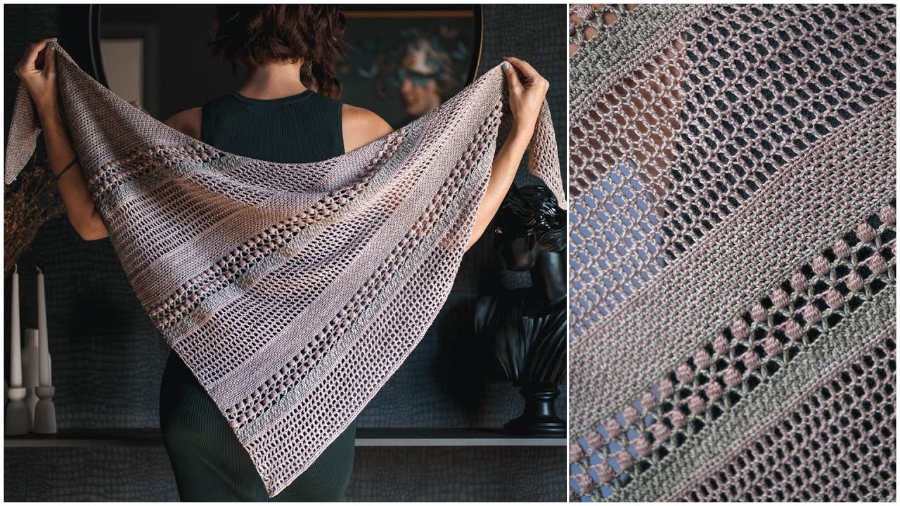 Everything You Need to Know To Easily Crochet This Flower + Garden Inspired Shawl – Silva!